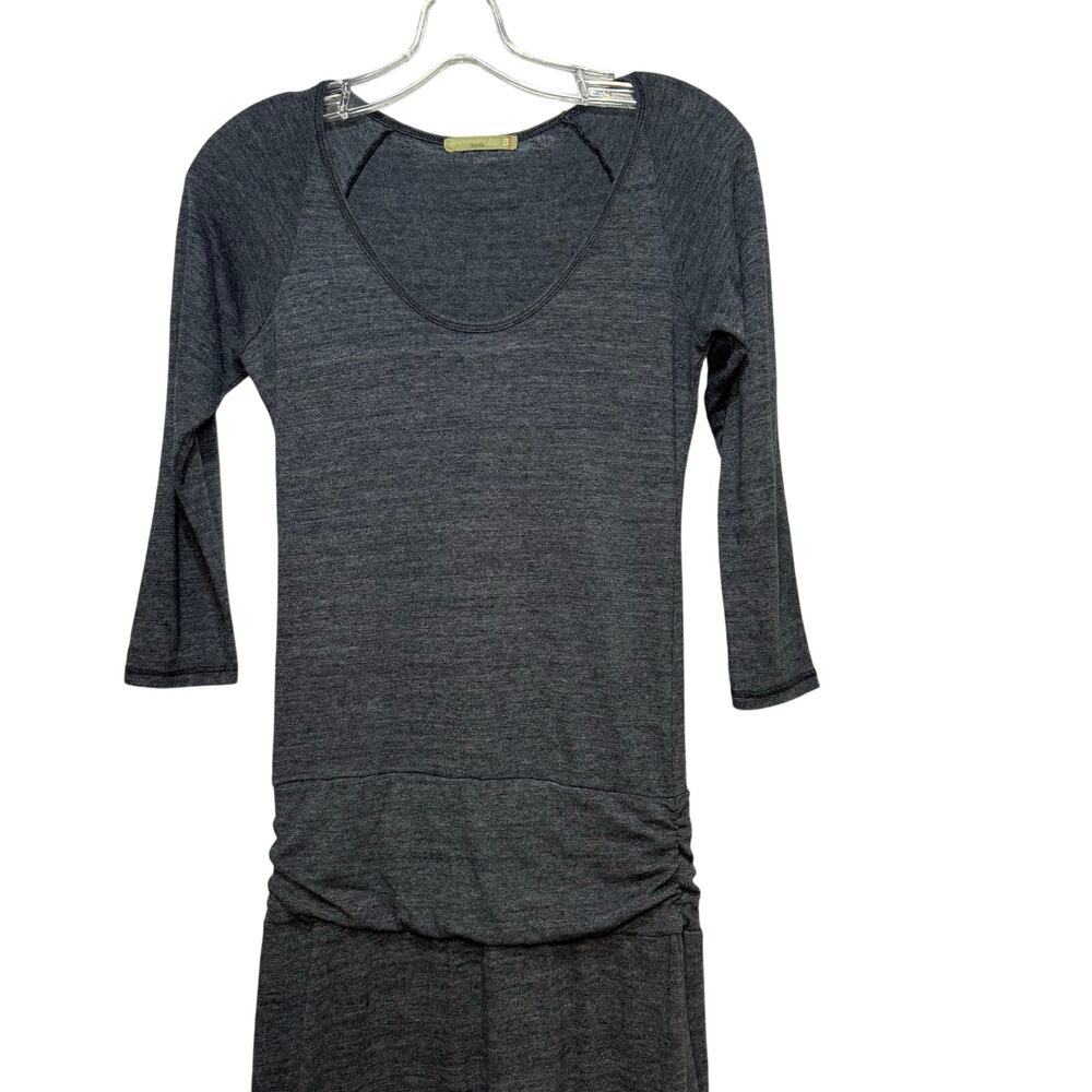 Alternative Earth Gray women’s full-length gray dress. Size small